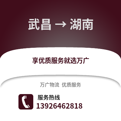 武漢武昌到湖南物流專線_武漢武昌到湖南貨運(yùn)專線公司